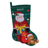 Felt Sewing Kit - Christmas Stocking - Father Christmas