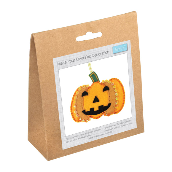 Felt Sewing Kit - Pumpkin (Halloween)