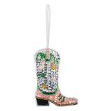 Felt Sewing Kit - Sequin Cowboy Boot - Christmas Tree Decoration