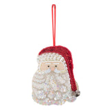 Felt Sewing Kit - Sparkly Santa - Christmas Tree Decoration
