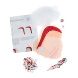 Felt Sewing Kit - Sparkly Santa - Christmas Tree Decoration