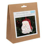 Felt Sewing Kit - Sparkly Santa - Christmas Tree Decoration