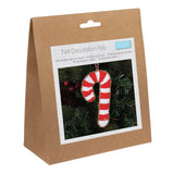 Felt Sewing Kit - Candy Cane  - Christmas Tree Decoration