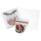 Cross Stitch Kit - Mini - Christmas Pudding