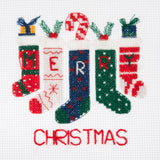 Cross Stitch Kit - Mini - Christmas Stockings