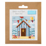 Cross Stitch Kit - Mini - Beach Hut