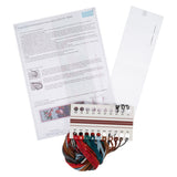 Cross Stitch Kit - Bookmark - Christmas Robin