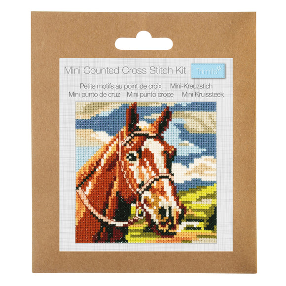 Cross Stitch Kit - Mini - Horse