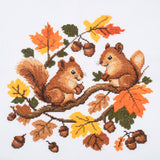 Cross Stitch Kit (Counted) - Squirrels