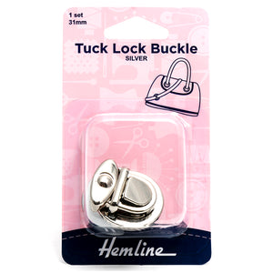 Buckle (Tuck Lock) 31mm Nickel