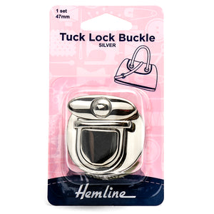 Buckle (Tuck Lock) 47mm Nickel