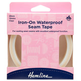 Seam Tape 20mm Iron On Waterproof Clear