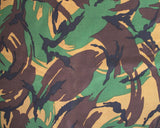 Drill (Polycotton) in Camouflage Greens/Browns