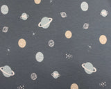 Jersey Planets on Blue (Cotton)