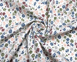 Jersey Ditsy Floral Cream (Cotton)