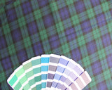REMNANT Tartan Blackwatch (Poly/Viscose) 140cm wide x 195cm  length