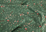 Craft Cotton Co Little Red Robin Forest Foliage