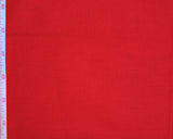 Canvas in Plain Red (Cotton)