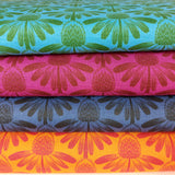 Anna Maria Textiles Indelible Coneflower Magenta