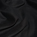 Needlecord (100% Cotton) in Plain Black