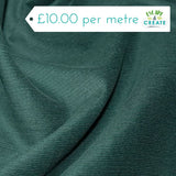 Needlecord (100% Cotton) in Plain Moss Green