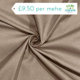 Canvas in Plain Linen (100% Cotton)