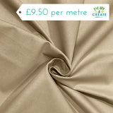 Canvas in Plain Sand (100% Cotton)