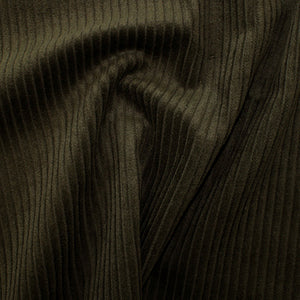 Cord (Cotton 4.5 Wale) in Plain Olive