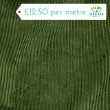 Cord (Cotton 4.5 Wale) in Plain Sage Green