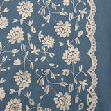 Denim Embroidered in Dark Blue (9oz)