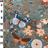 Needlecord (100% Cotton) Butterflies