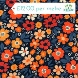Needlecord (100% Cotton) Daisies