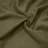 Sweatshirting in Plain Khaki Green