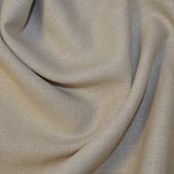 REMNANT Linen in Plain Natural (Enzyme Washed) (140cm wide x 140cm)
