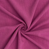Linen Viscose Slub in Plain Azalea Pink