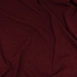 Brushed Knit Twill in Burgundy