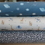 Jersey Safari on Beige (Cotton)