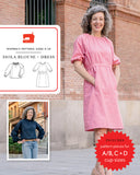 Liesl & Co Isola Blouse & Dress Pattern