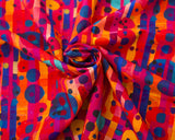 Needlecord (100% Cotton) Retro Red by Little Johnny