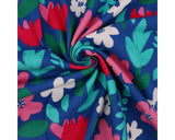 Needlecord (100% Cotton) Midnight Bloom by Little Johnny