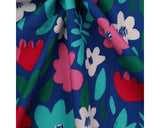 Needlecord (100% Cotton) Midnight Bloom by Little Johnny