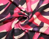Viscose Twill Pinks Bamboo by Little Johnny (Viscose/Cotton)