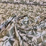 Cotton Lawn Leafy Petite in Green