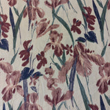 Linen Blend Irises (Viscose)