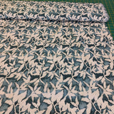 Cotton Lawn Leafy Petite in Denim