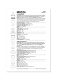 McCalls M8524