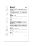 McCalls M8547