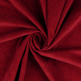 Velvet (with Stretch) in Dark Red (Cotton)