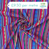 Tapestry Mexican Stripe Bachata