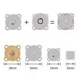 Magnetic Clasps Extra Small 14mm Bronze (Sew In)